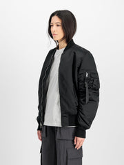 ALPHA INDUSTRIES UV MA-1 3M Flight jacket black