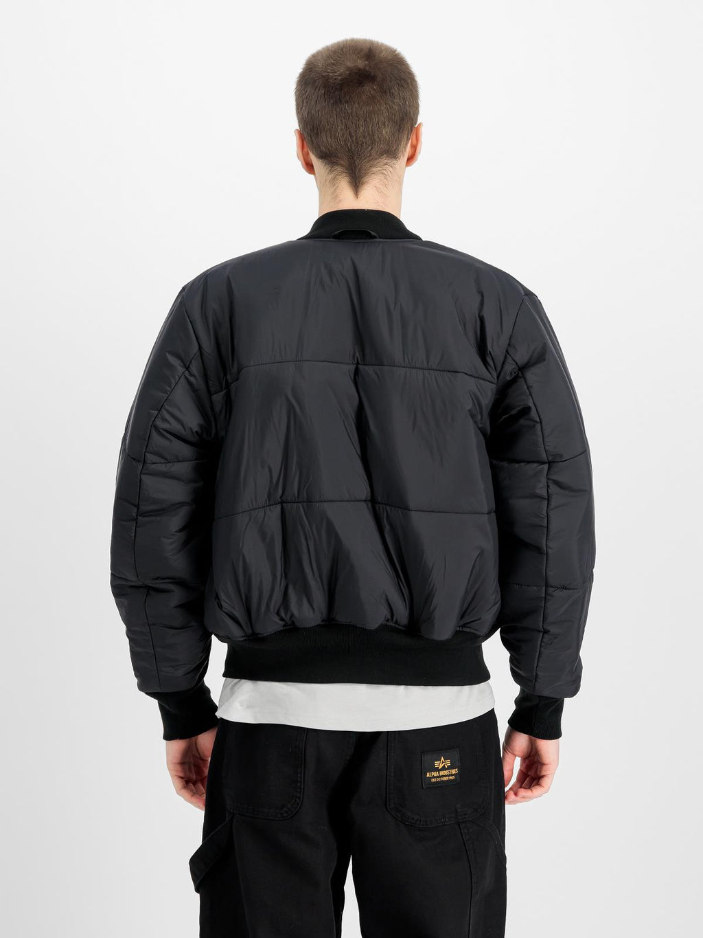 ALPHA INDUSTRIES UV MA-1 3M Flight jacket black