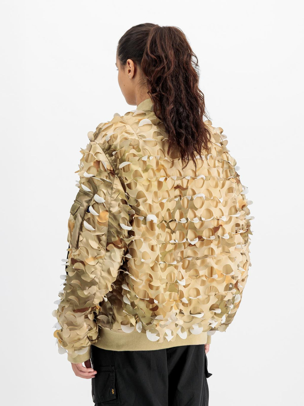 ALPHA INDUSTRIES UV MA-1 Ulcans flight jacket sentinel desert camo