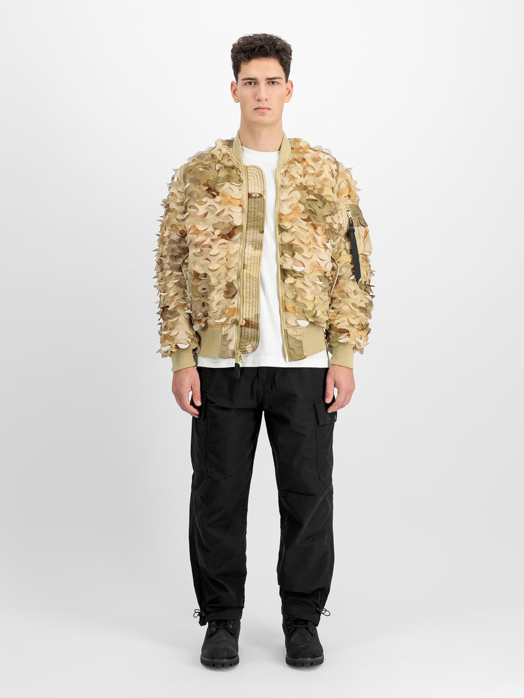 ALPHA INDUSTRIES UV MA-1 Ulcans flight jacket sentinel desert camo