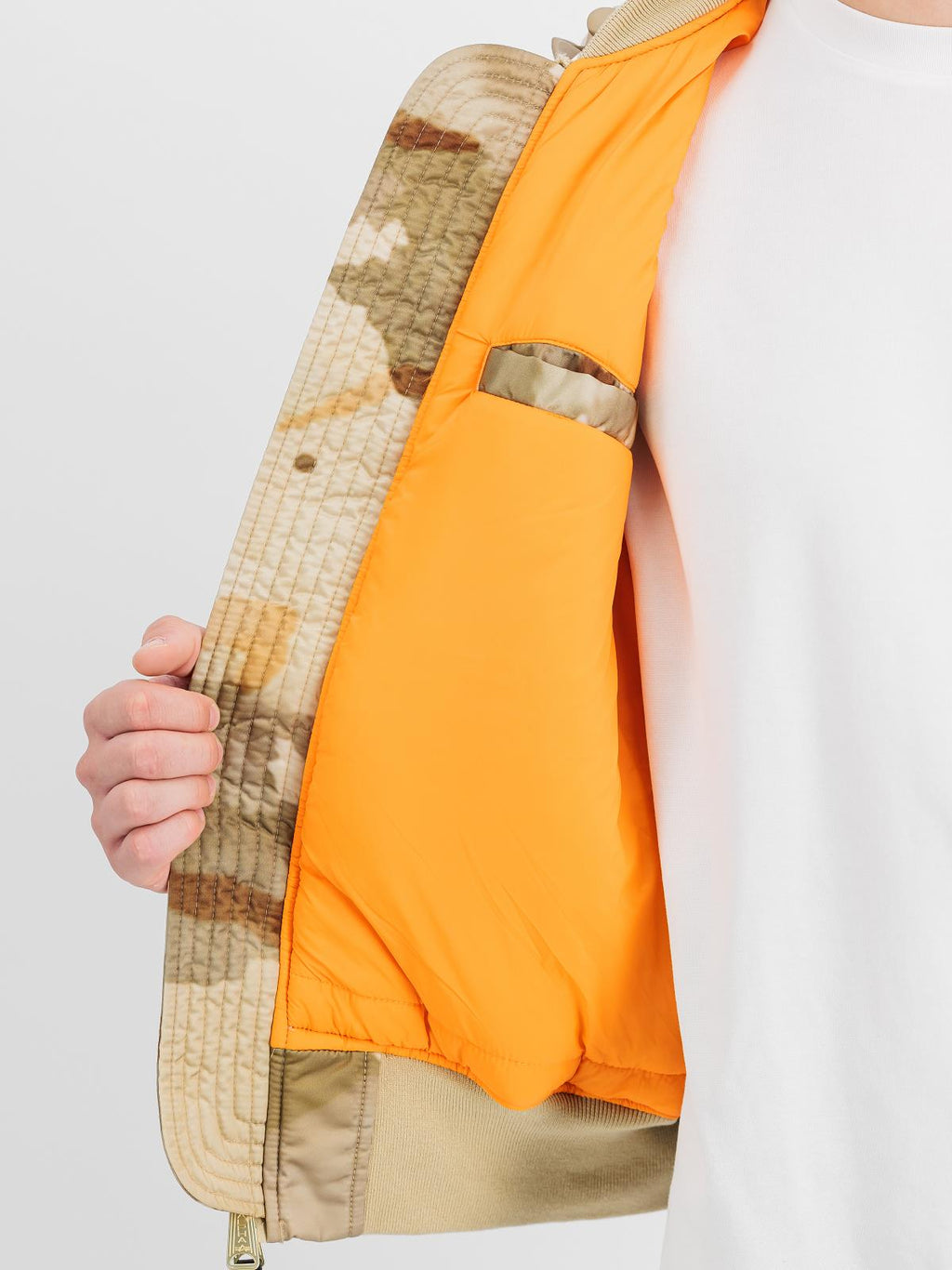 ALPHA INDUSTRIES UV MA-1 Ulcans flight jacket sentinel desert camo