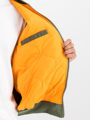 ALPHA INDUSTRIES UV MA-1 UV bomber jacket sage green