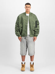 ALPHA INDUSTRIES UV MA-1 UV bomber jacket sage green