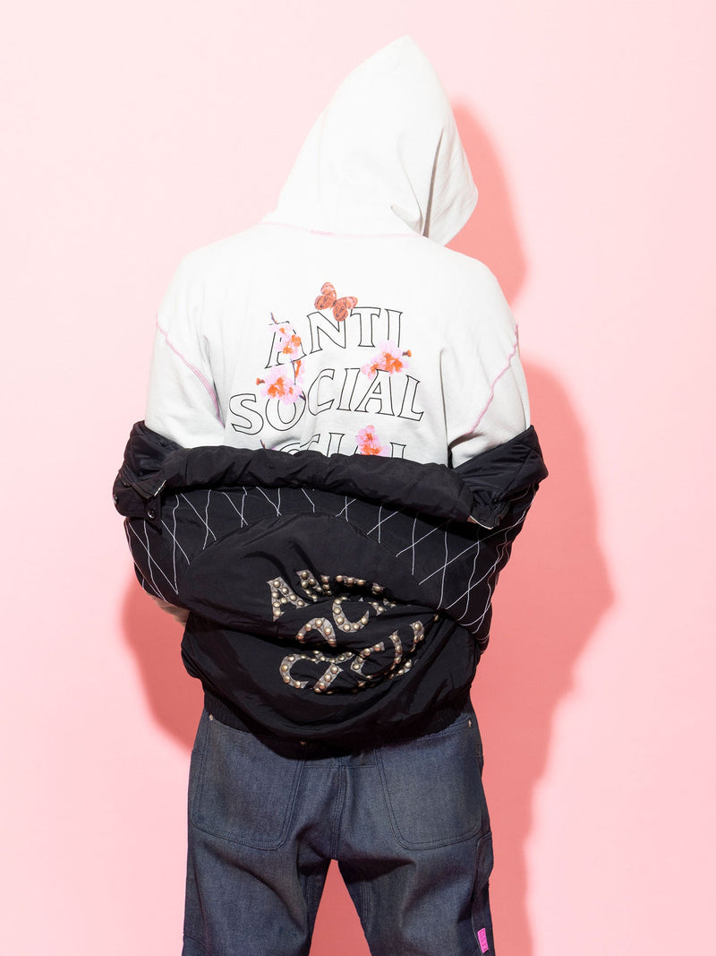 CONTRAST STITCH HOODIE