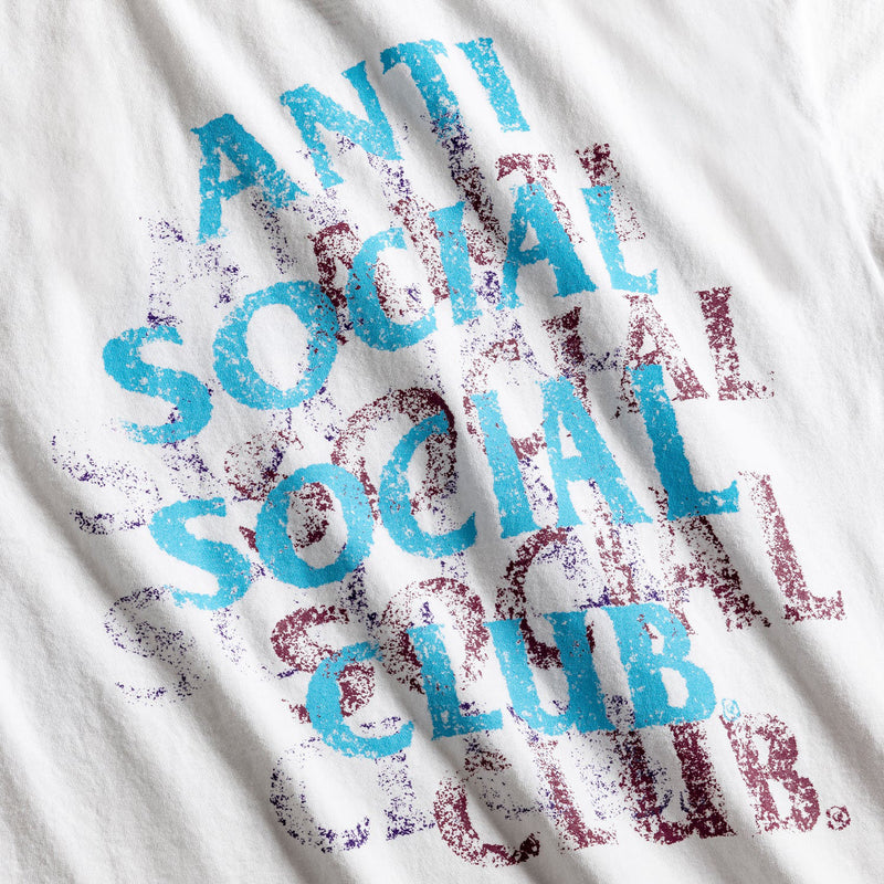 ANTI SOCIAL SOCIAL CLUB Distressed tee white
