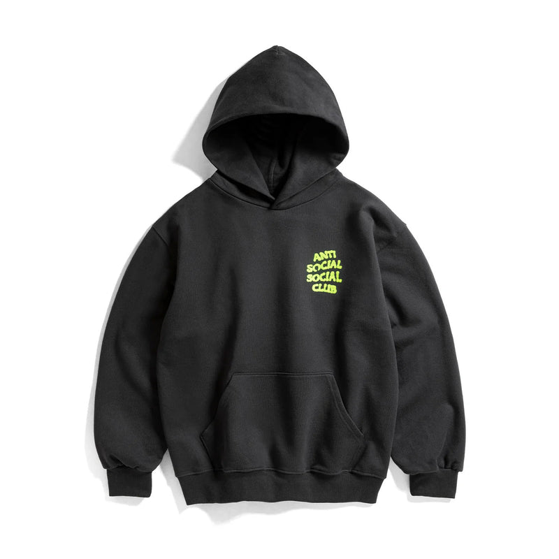 ANTI SOCIAL SOCIAL CLUB I glow in the dark hoodie black