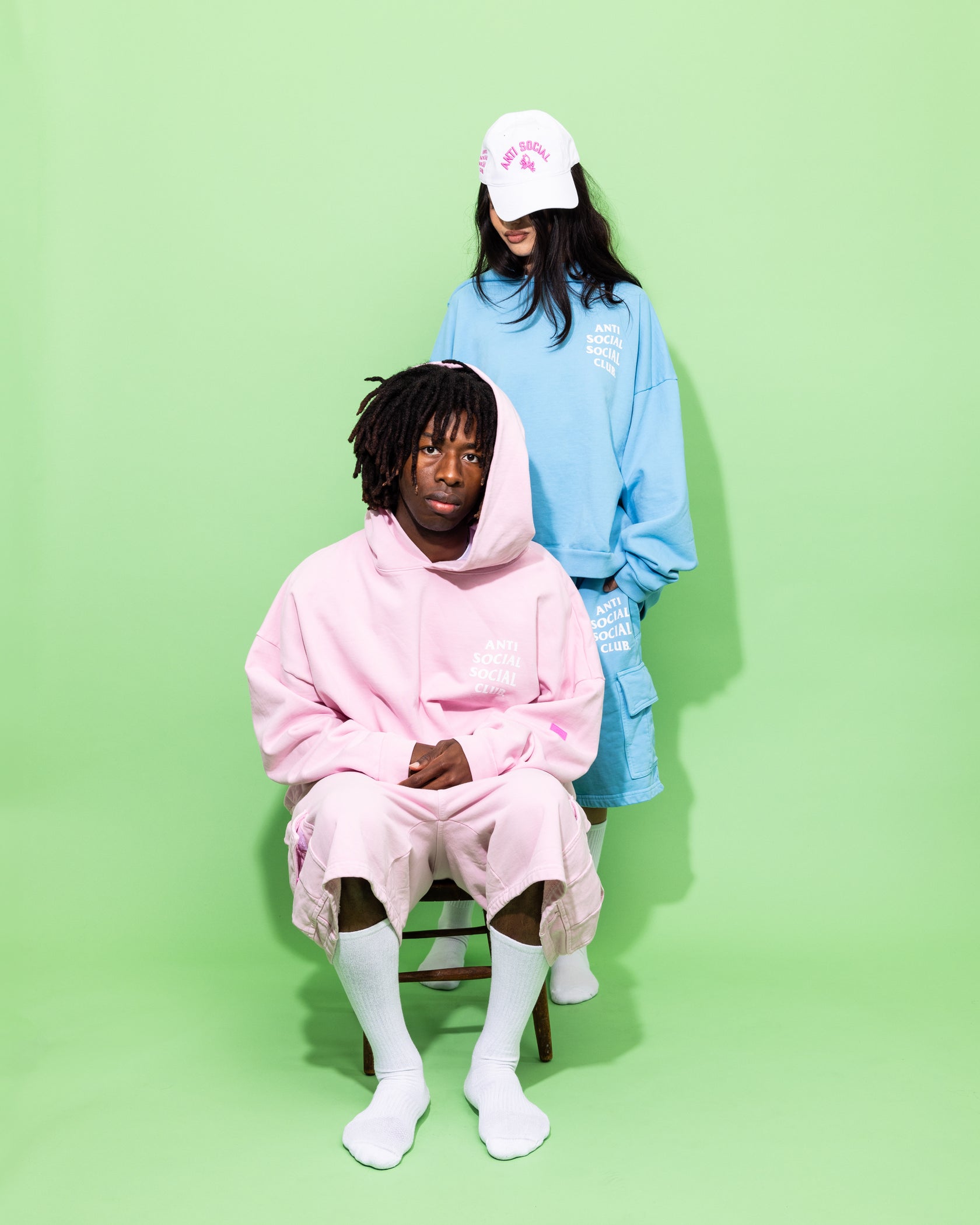 ANTI SOCIAL SOCIAL CLUB Oversized cozy hoodie Shop online at Monar