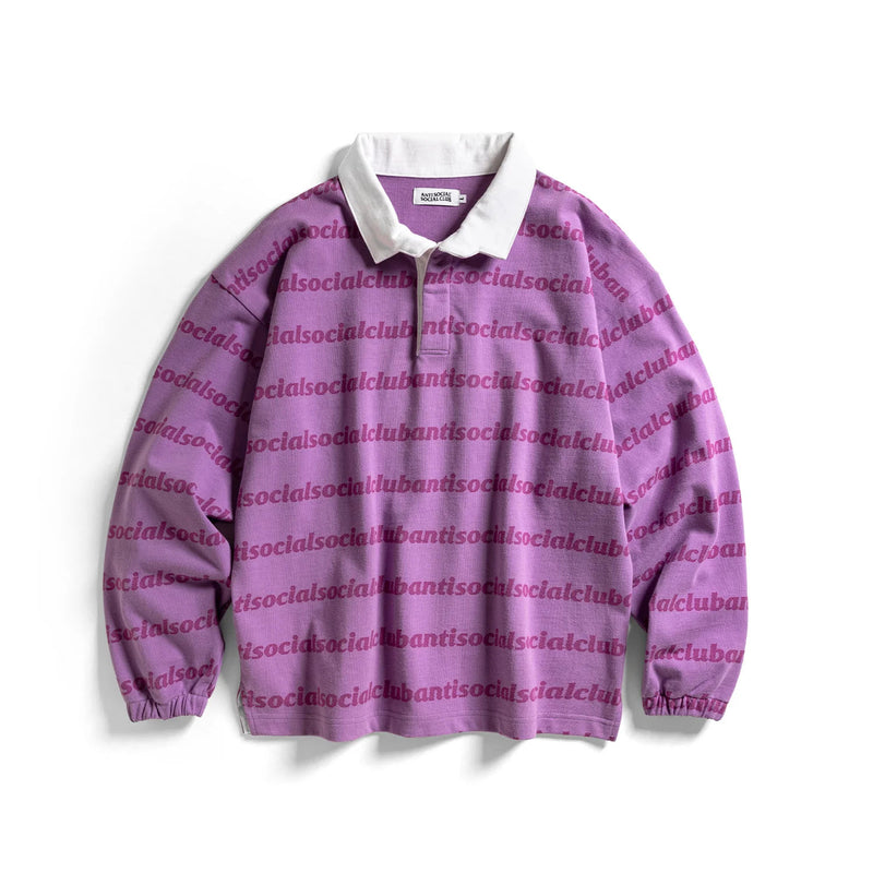 ANTI SOCIAL SOCIAL CLUB Run on polo purple