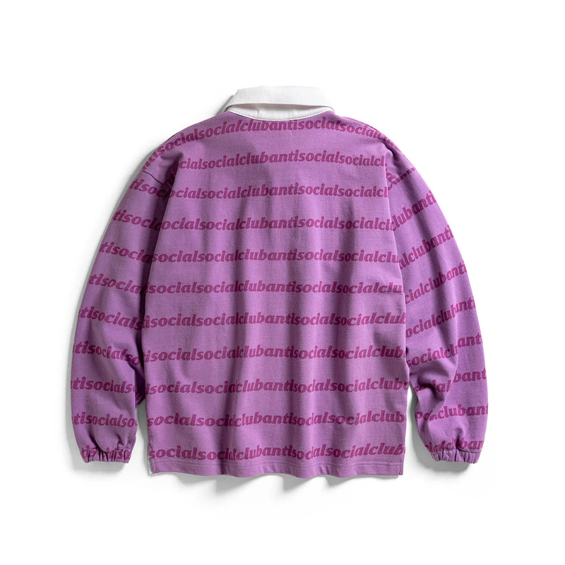 ANTI SOCIAL SOCIAL CLUB Run on polo purple
