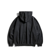 ANTI SOCIAL SOCIAL CLUB Toned down applique hoodie faded black