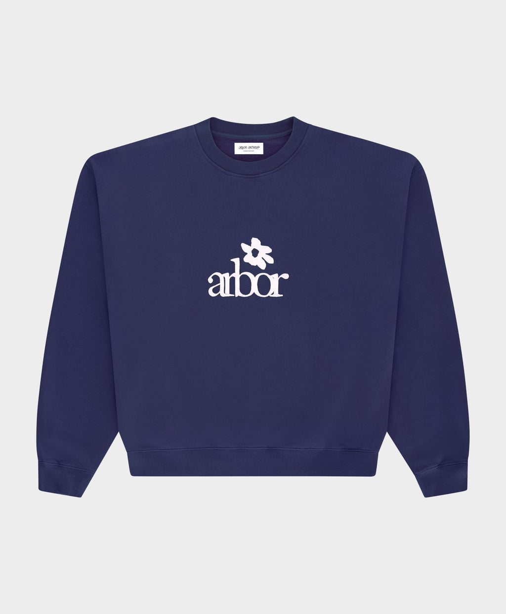 ARBOR FLOWER NAVY CREWNECK