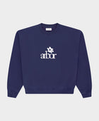 ARBOR ANTWERP Arbor flower navy crewneck