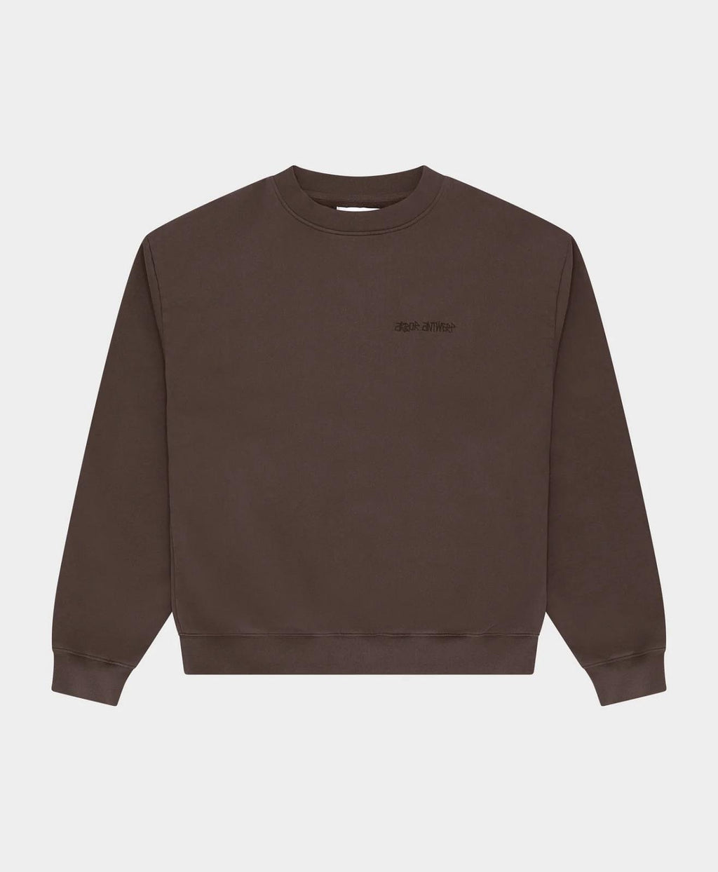 ARBOR ANTWERP Big application crewneck