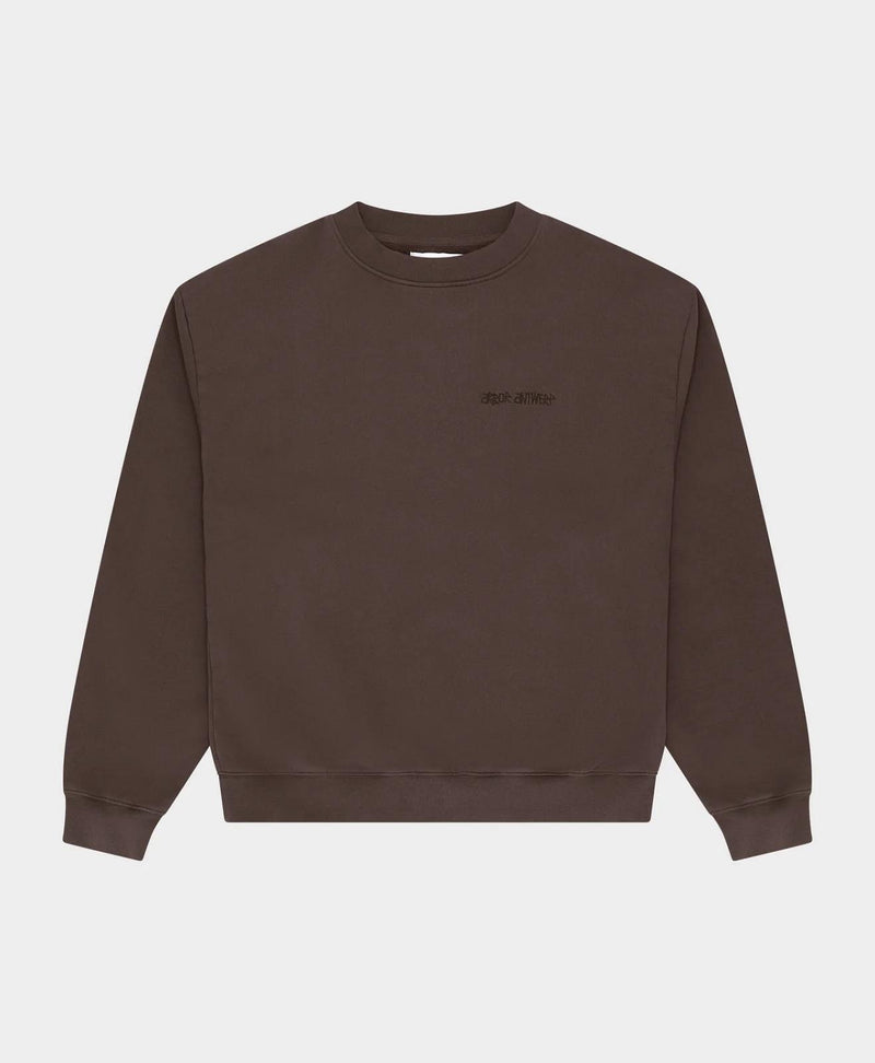 ARBOR ANTWERP Big application crewneck