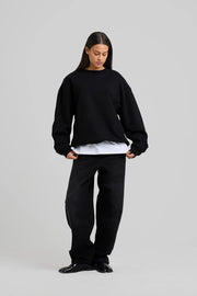 ARBOR ANTWERP Big application crewneck