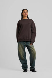 ARBOR ANTWERP Big application crewneck