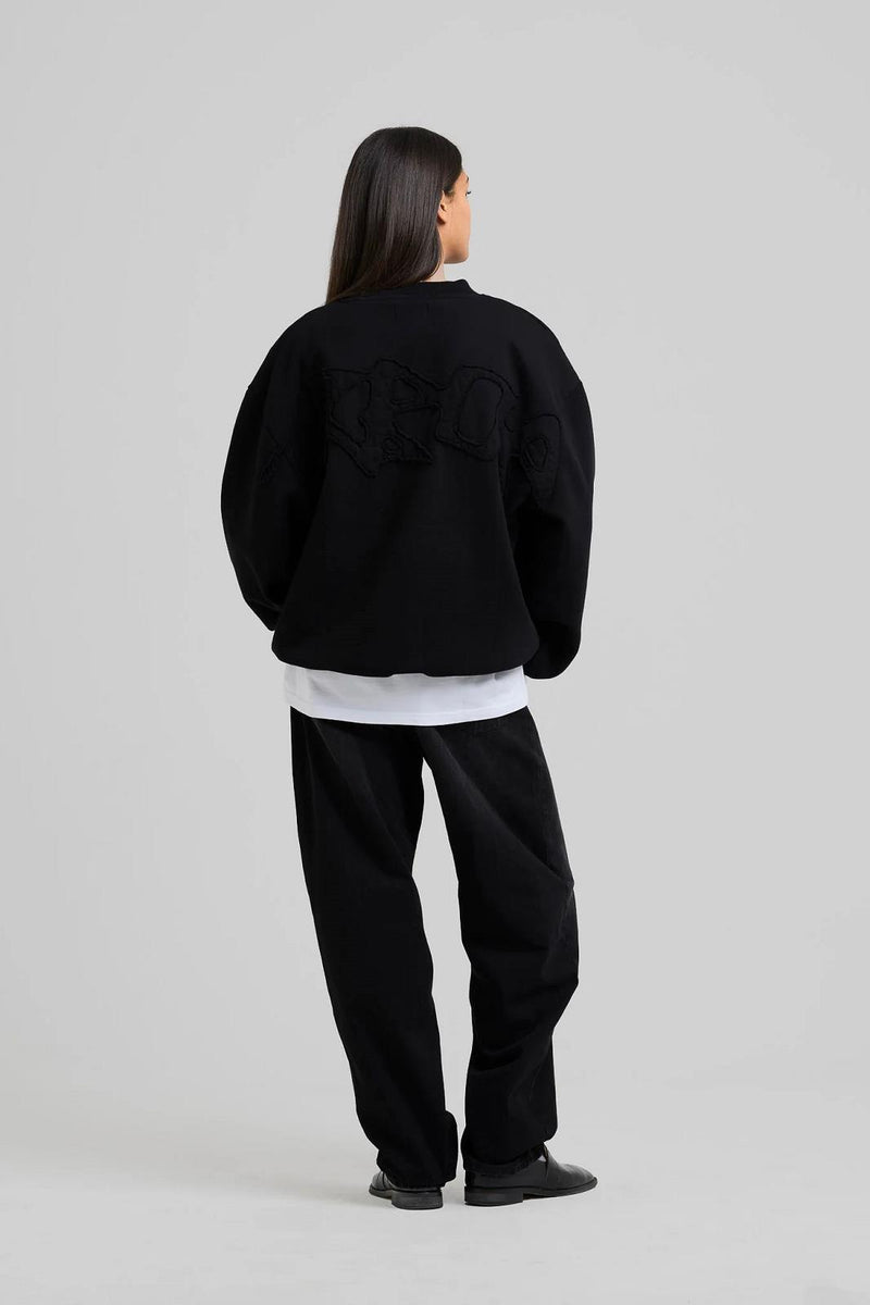 ARBOR ANTWERP Big application crewneck