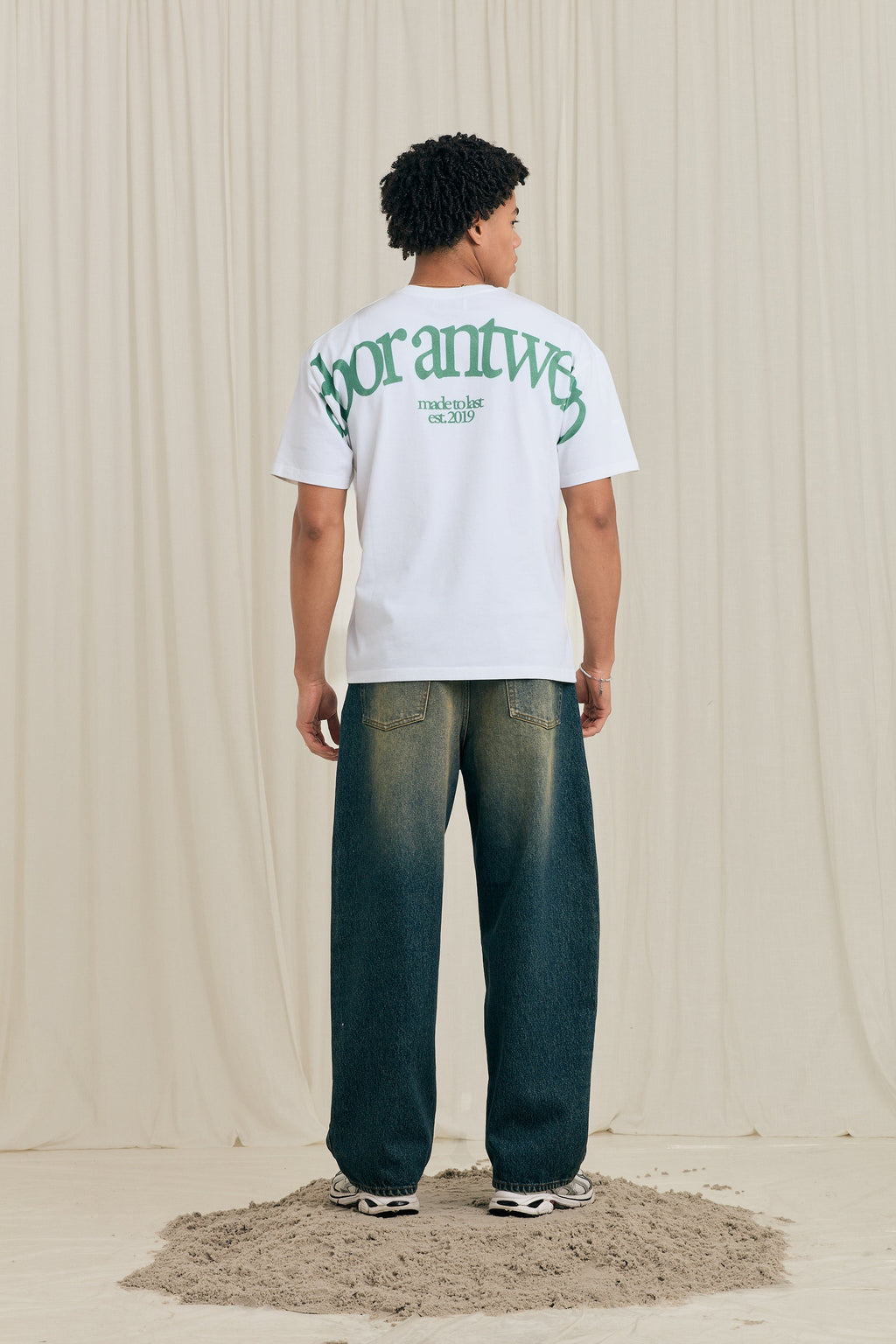 BIG BACK LOGO GREEN T-SHIRT