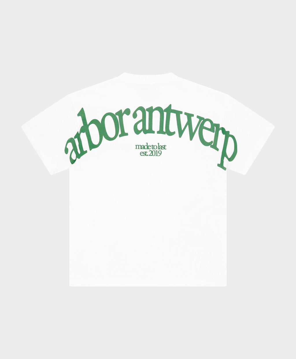 BIG BACK LOGO GREEN T-SHIRT