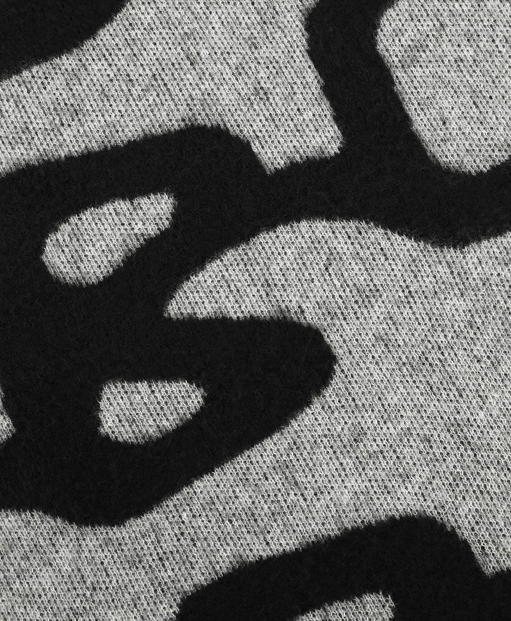 ARBOR ANTWERP Big logo Arbor alpaca knit black