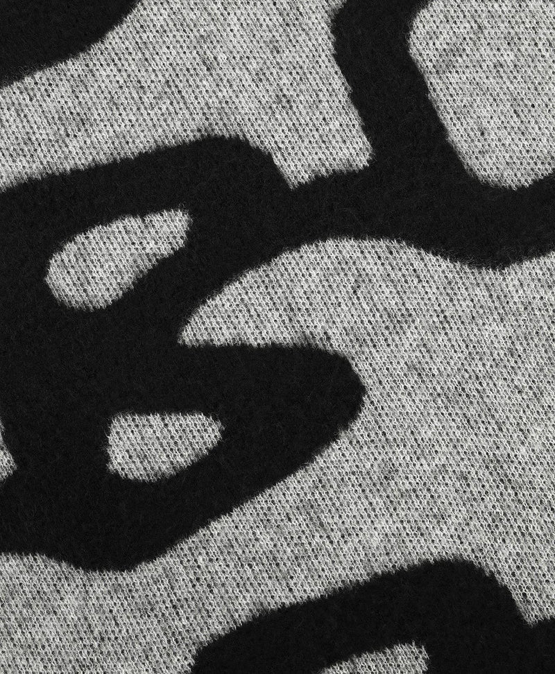ARBOR ANTWERP Big logo Arbor alpaca knit black