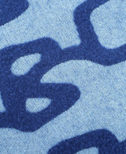 ARBOR ANTWERP Big logo Arbor alpaca knit blue
