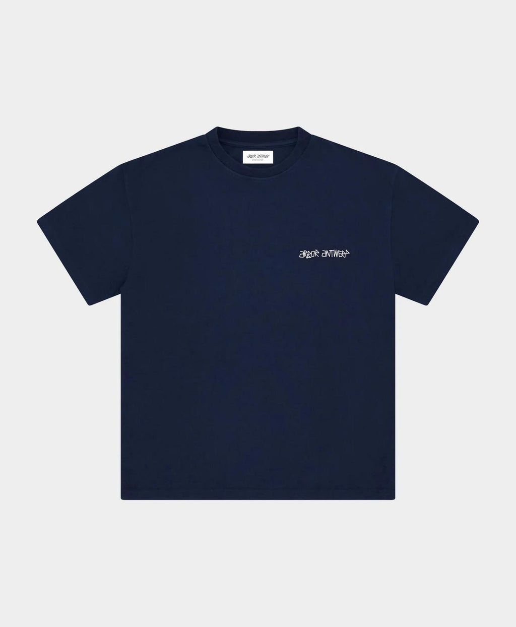 ARBOR ANTWERP Big logo blue t-shirt