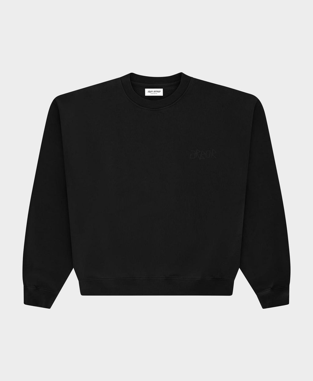 ARBOR ANTWERP Black Arbor icon crewneck