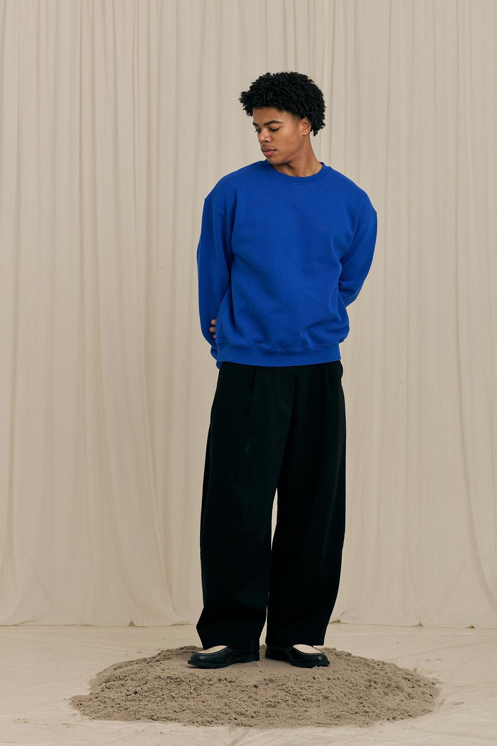 ARBOR ANTWERP Blue arbor icon crewneck