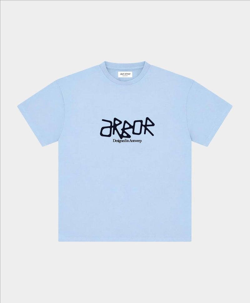 ARBOR ANTWERP Blue dia t-shirt