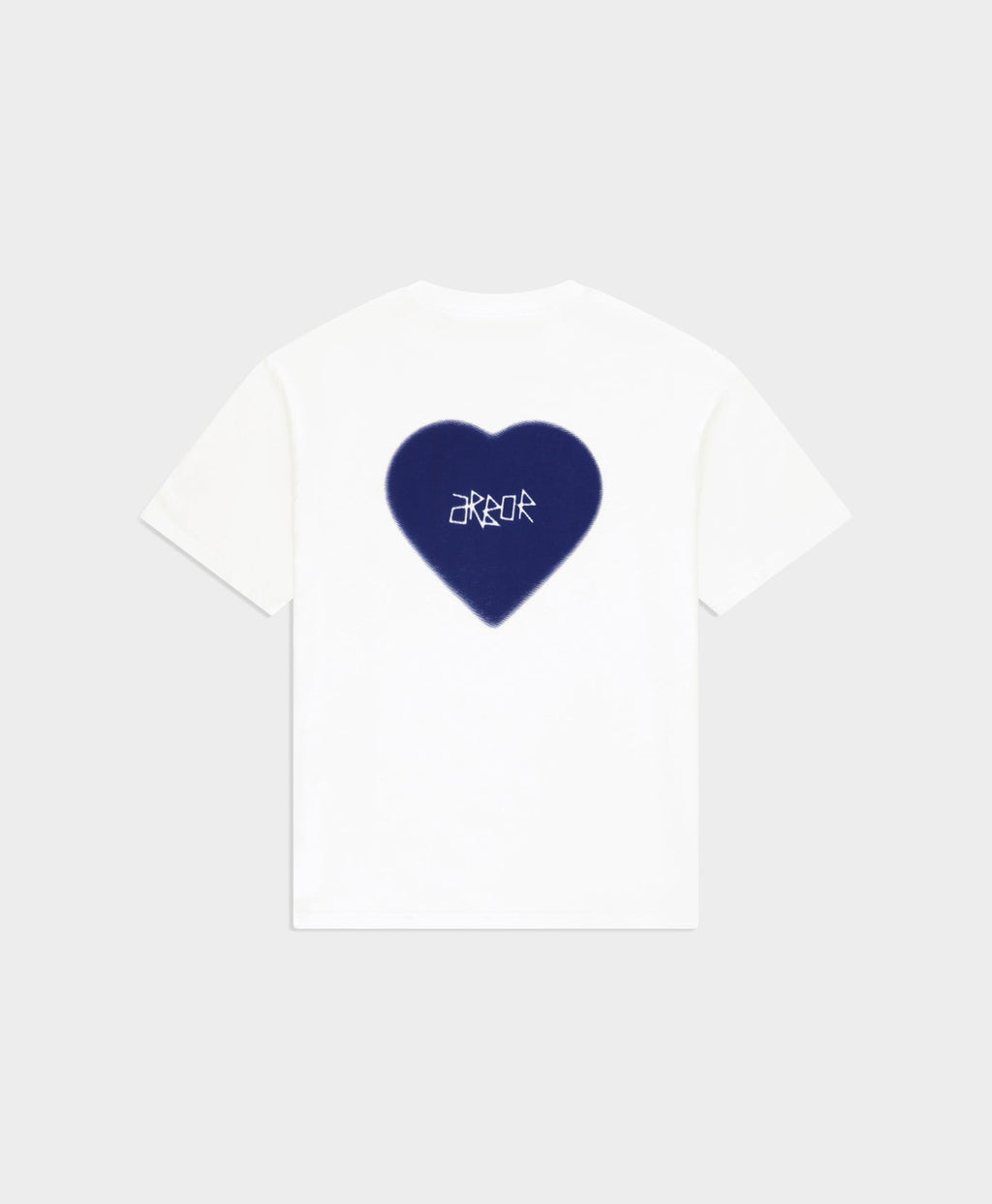 BLUE FADED HEART T-SHIRT