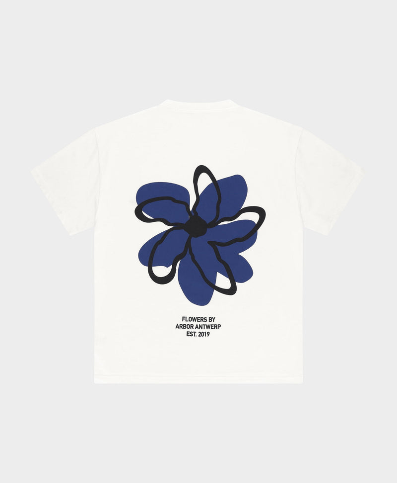 BLUE FLORAL T-SHIRT