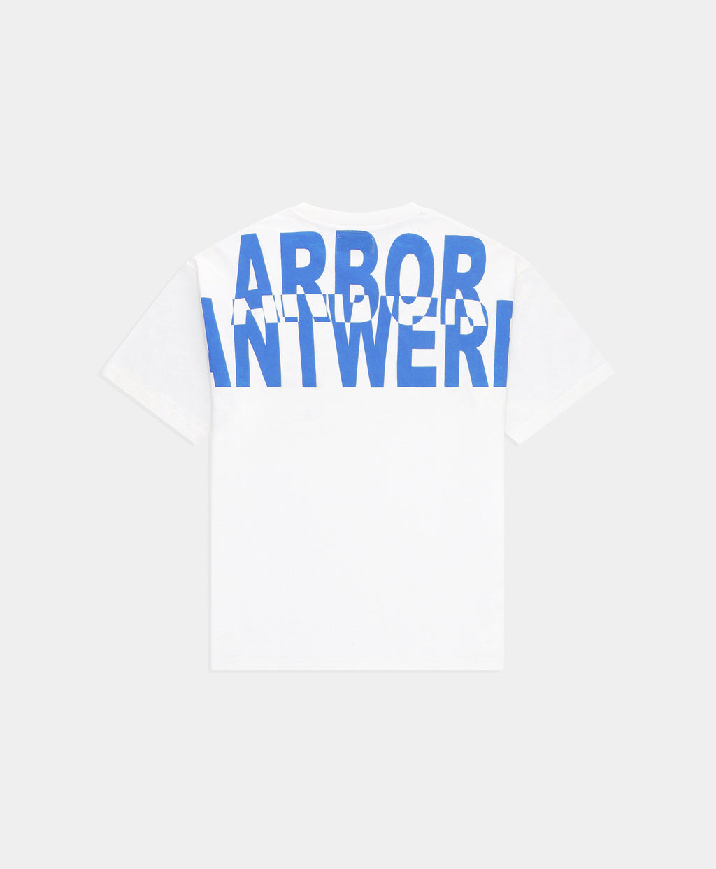 BLUE OVERLAY T-SHIRT