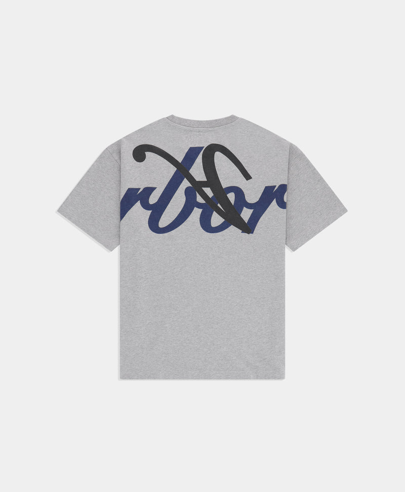 BLUE TWISTED LOGO T-SHIRT