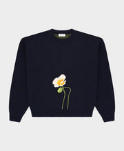 ARBOR ANTWERP Cami violet knit navy