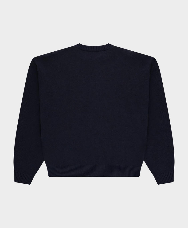 ARBOR ANTWERP Cami violet knit navy