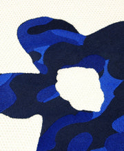 ARBOR ANTWERP Camo violet knit white blue