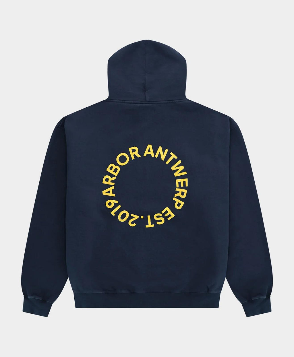 ARBOR ANTWERP Circle application hoodie