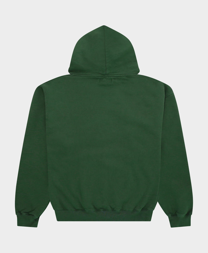DISTRESSED FLOWER HOODIE
