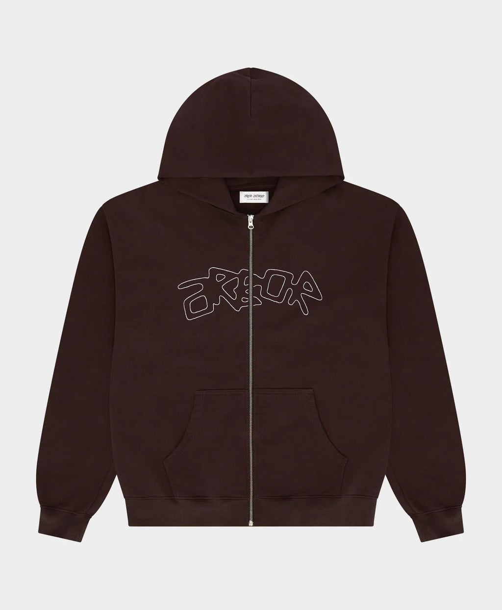 ARBOR ANTWERP Dotline Arbor zipper hoodie