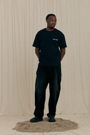 ARBOR ANTWERP Dotwork black t-shirt