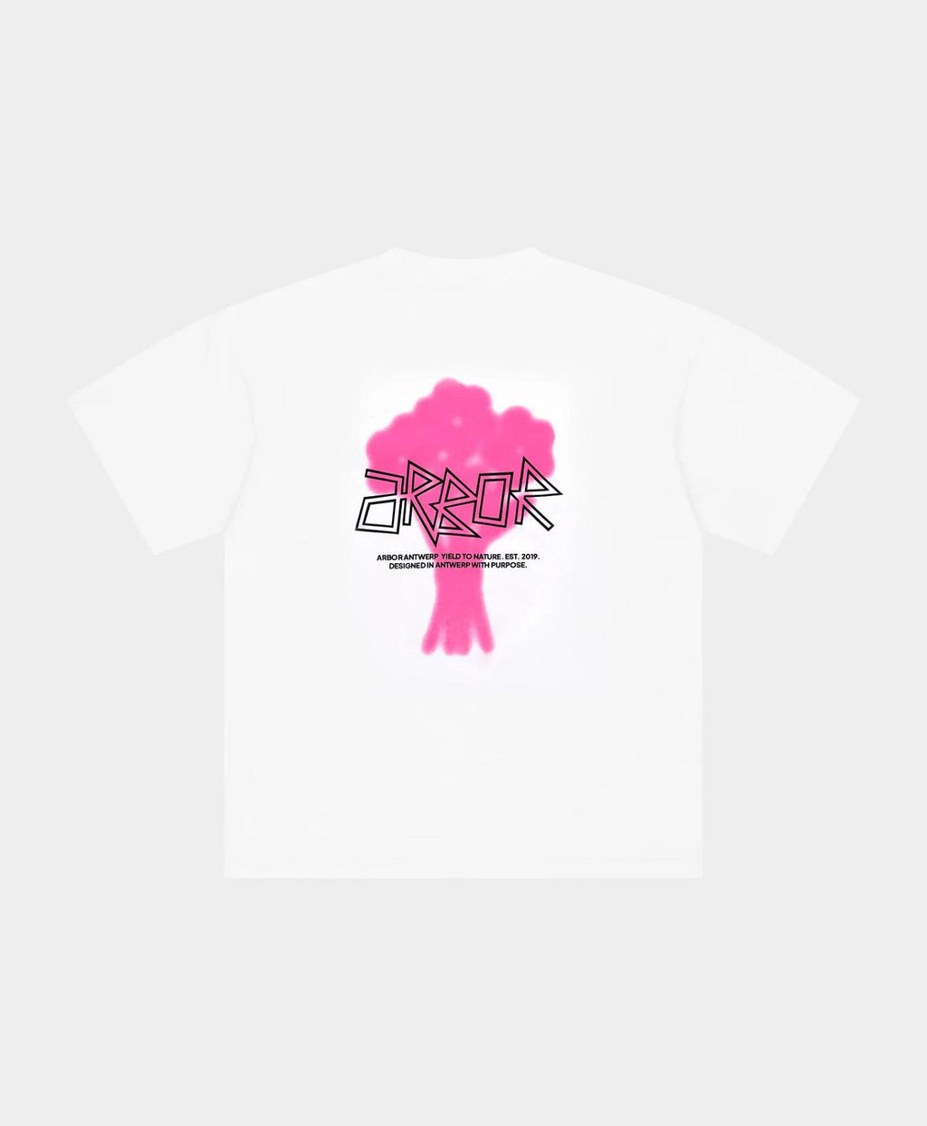 ARBOR ANTWERP Floral bouquet pink t-shirt