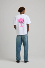 ARBOR ANTWERP Floral bouquet pink t-shirt
