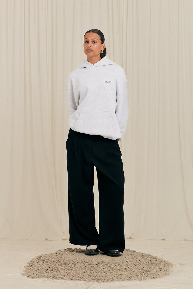 ARBOR ANTWERP Floret hoodie grey