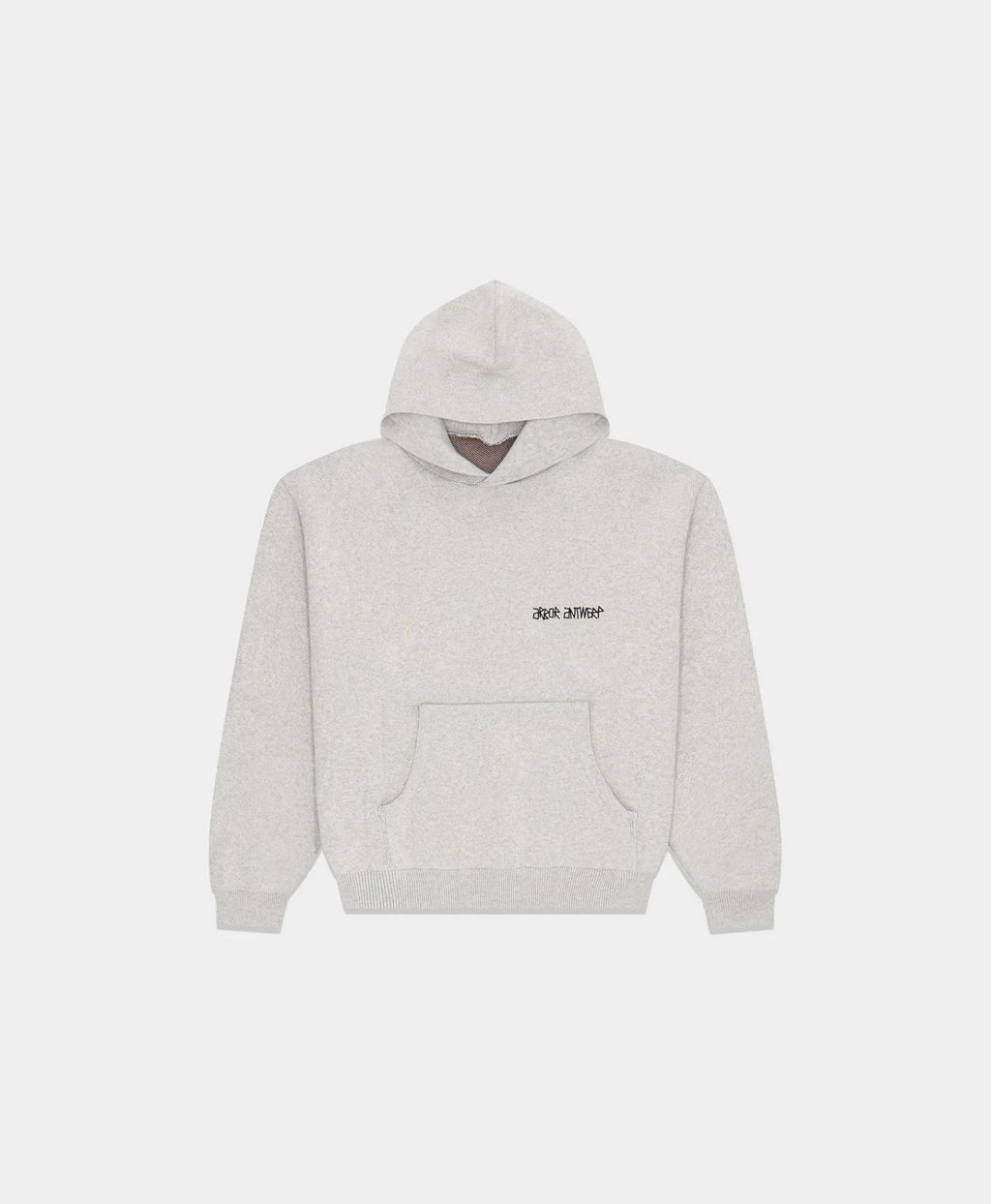 ARBOR ANTWERP Flower garden knitted hoodie beige