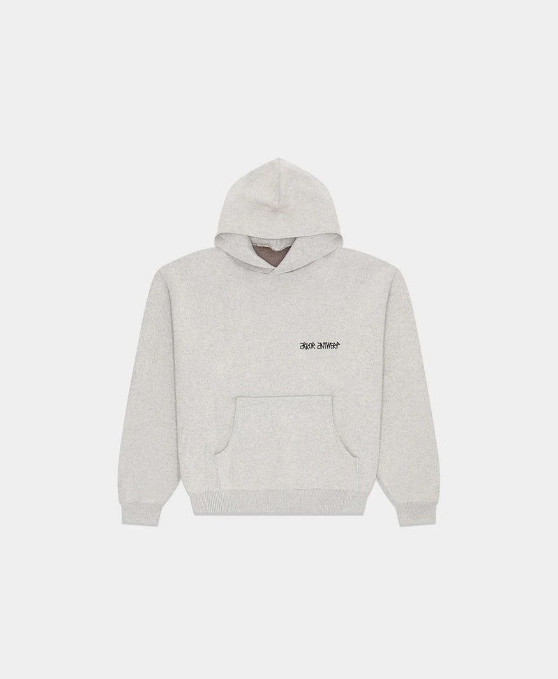 ARBOR ANTWERP Flower garden knitted hoodie beige