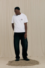 ARBOR ANTWERP Flower garden t-shirt white