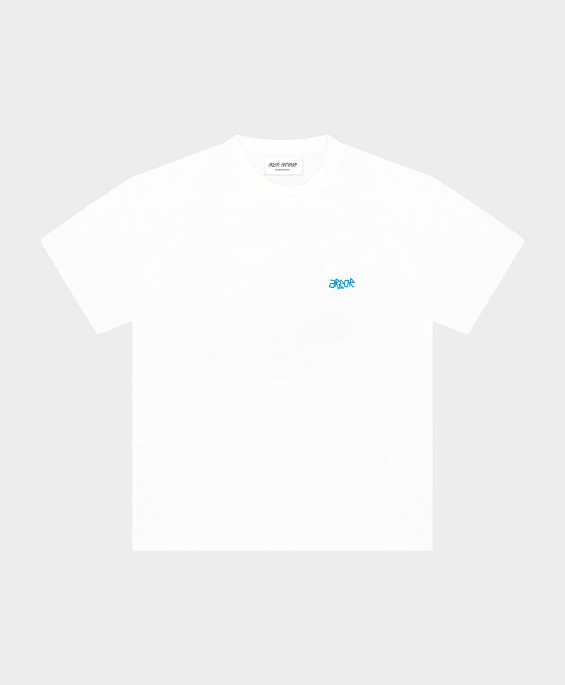FLOWER OASIS BLUE T-SHIRT