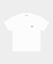 ARBOR ANTWERP Flower oasis green t-shirt white