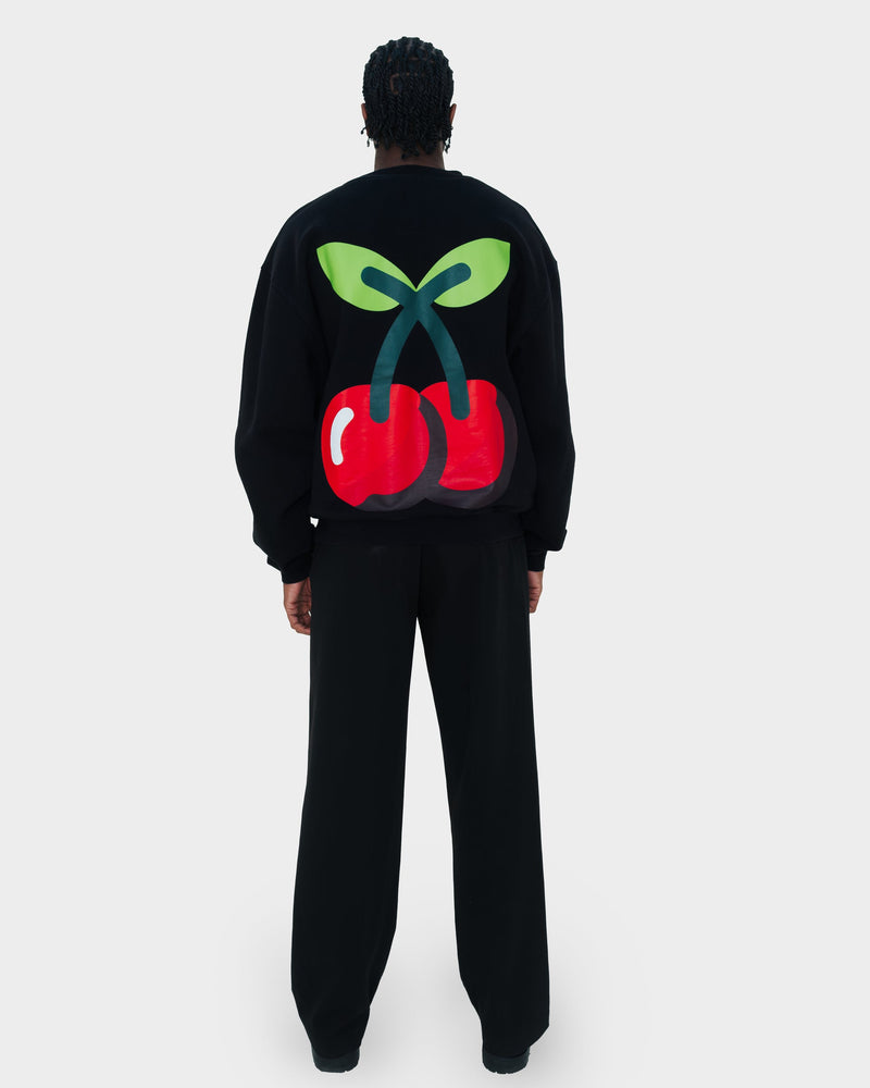 GRAPHIC CHERRIES CREWNECK